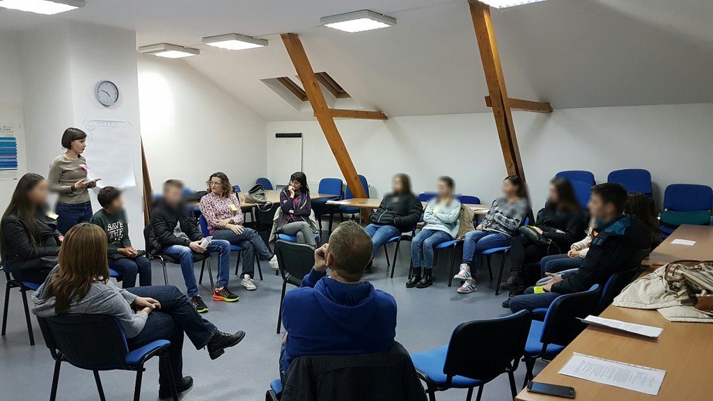 Fourth final workshop for young people in foster care