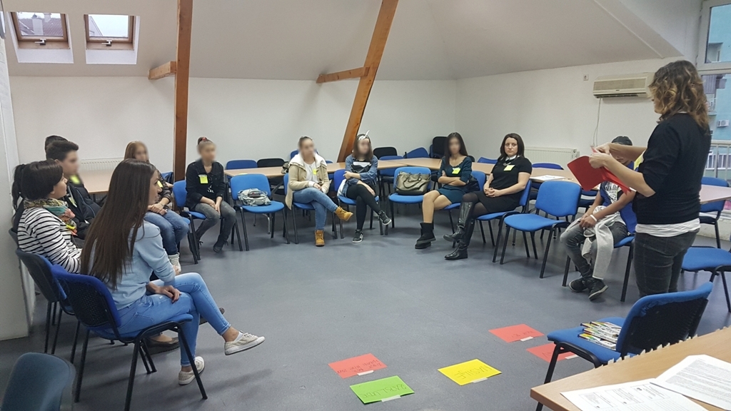  First workshop for young people from foster families