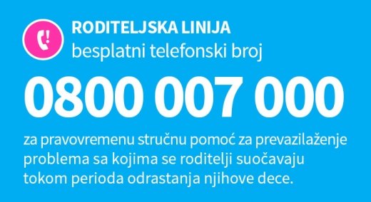 UNICEF ova roditeljska linija 