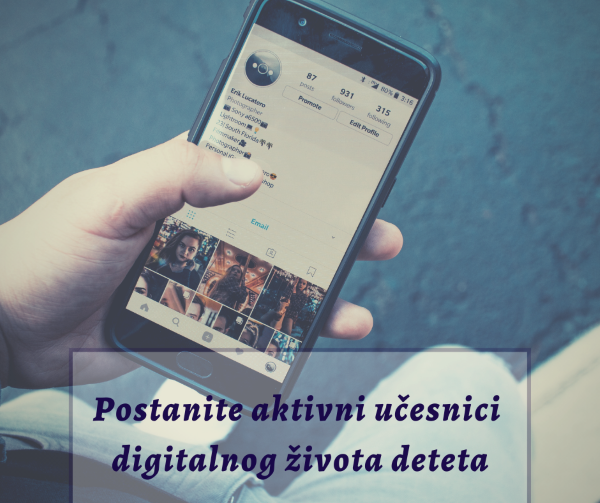 Postanite aktivni učesnici digitalnog života deteta