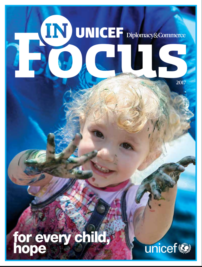 Časopis Diplomacy Commerce UNICEF In Focus 